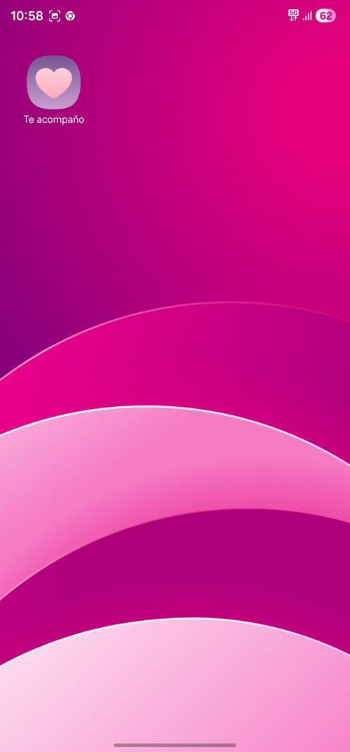 Android - Te acompaño abierto desde el ícono, con el botón del manual visible